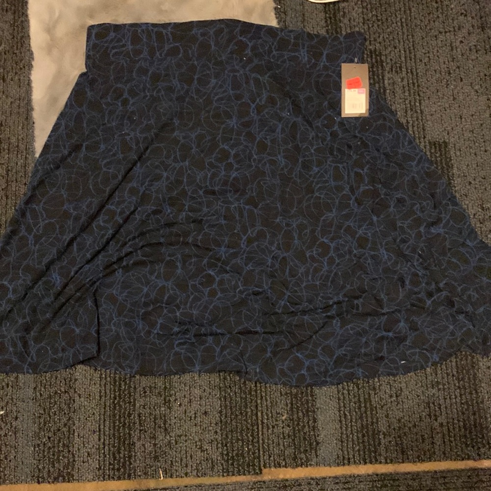 Blue black dress brand new with tags